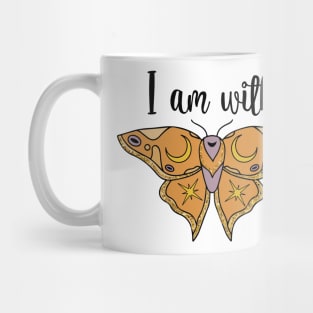 I am with butterfly Mug
